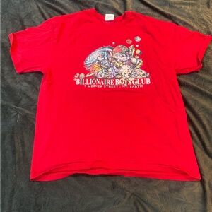 Billionaire Boys Club Red Graphic T-Shirt